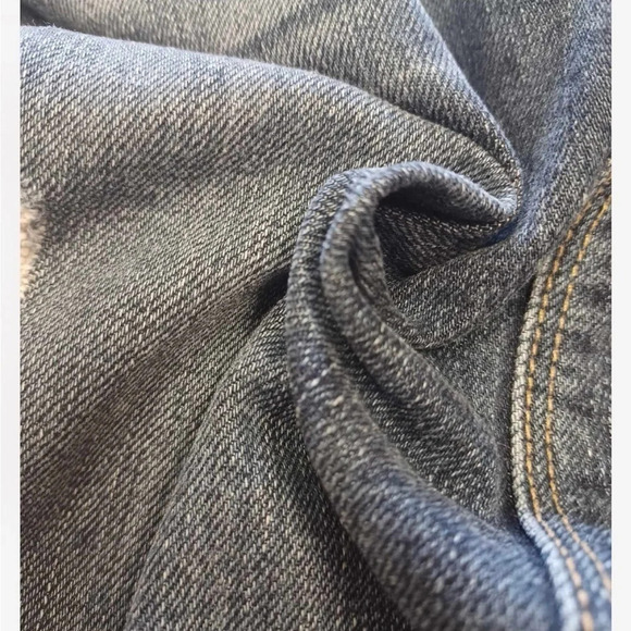 7 for all mankind Distressed Medium Wash Denim Pencil Skirt  Size 29 - Picture 11 of 11